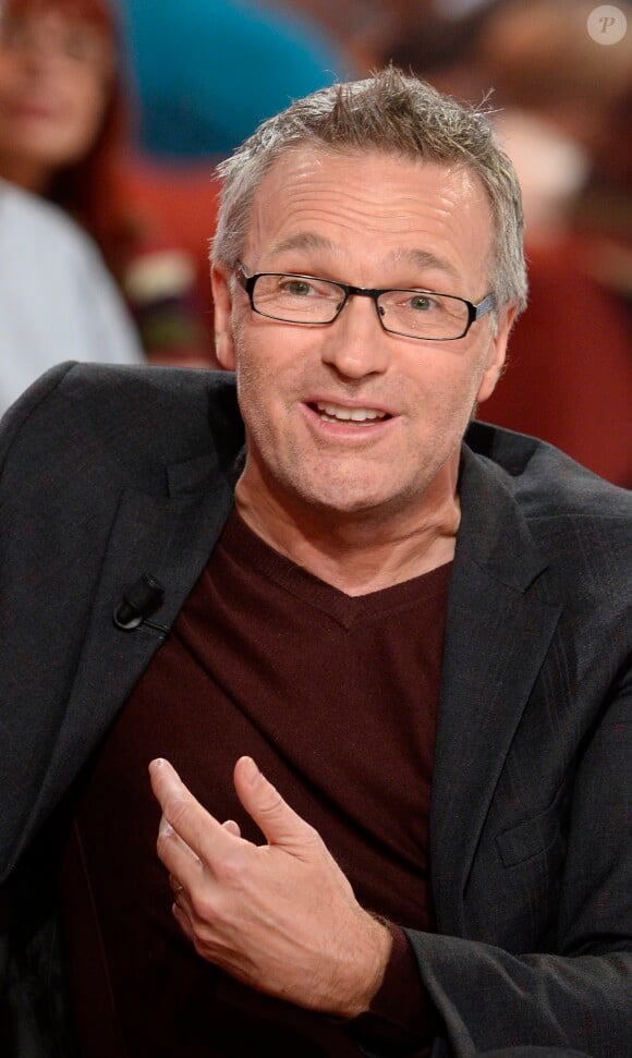 Laurent Ruquier dans Vivement dimanche à Paris - tournage du 6 novembre 2013.