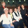 Catherine Lara, Frédéric Lebon, Laurent Ruquier, Laurence Boccolini, Virginie Lemoine, Laurent Gerra dans l'émission Rien à cirer dans Laurent Ruquier en 1995 à Paris 