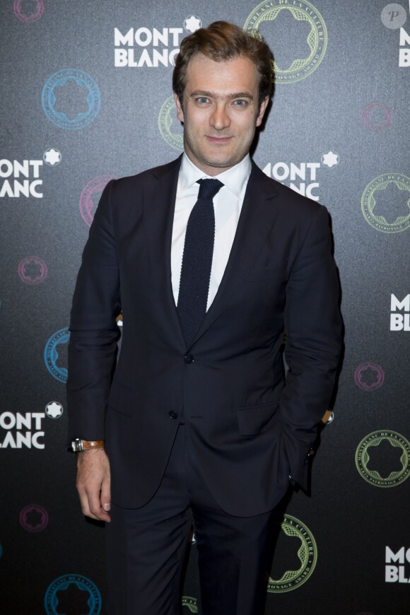 Exclusif - Renaud Capuçon au 23ème Prix Montblanc de la Culture 2014 en France à la Fondation Rosenblum à Paris le 11 juin 2014.