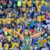Jennifer Lopez lors de la cérémonie d'ouverture de la Coupe du monde 2014 à Sao Paulo au Brésil, le 12 juin 2014.