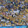 La cérémonie d'ouverture de la Coupe du monde 2014 s'est déroulée à Sao Paulo au Brésil, le 12 juin 2014.