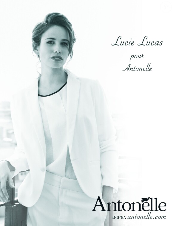 Lucie Lucas, nouvelle égérie d'Antonelle.