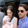 Tamara Ecclestone, son mari Jay Rutland et leur fille Sophia au Grand Prix de Monaco le 25 mai 2014