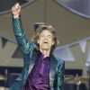 Mick Jagger au concert des Rolling Stones au Stade de France à Paris, le 13 juin 2014.