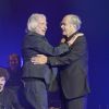 Pierre Richard et Michel Legrand - Pierre Richard fête ses 80 ans à l'Olympia à Paris, le 13 juin 2014.