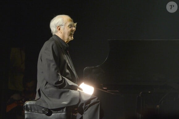 Michel Legrand - Pierre Richard fête ses 80 ans à l'Olympia à Paris, le 13 juin 2014.