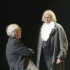 Michel Legrand et Pierre Richard - Pierre Richard fête ses 80 ans à l'Olympia à Paris, le 13 juin 2014.