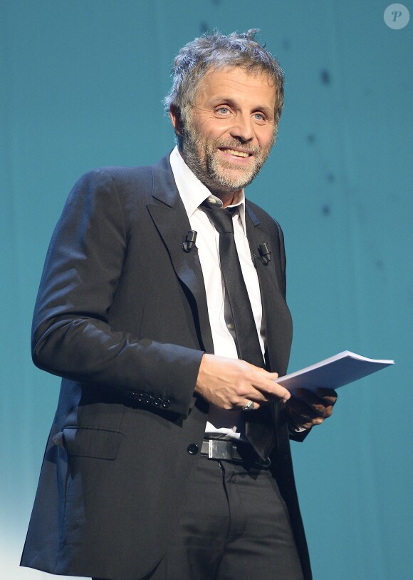 Stéphane Guillon - Pierre Richard fête ses 80 ans à l'Olympia à Paris, le 13 juin 2014.