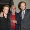 Alex Lutz, Pierre Richard et Jean-Marc Dumontet - Pierre Richard fête ses 80 ans à l'Olympia à Paris, le 13 juin 2014.