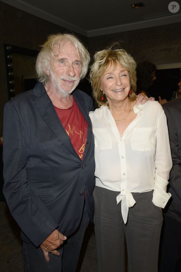 Pierre Richard et Daniel Thompson - Pierre Richard fête ses 80 ans à l'Olympia à Paris, le 13 juin 2014.