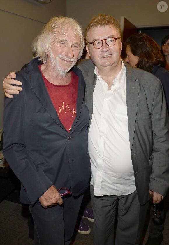 Pierre Richard et Dominque Besnehard - Pierre Richard fête ses 80 ans à l'Olympia à Paris, le 13 juin 2014.