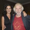 Pierre Richard et sa femme Ceyla Lacerda - Pierre Richard fête ses 80 ans à l'Olympia à Paris, le 13 juin 2014.
