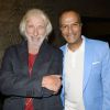 Pierre Richard et Pascal Légitimus - Pierre Richard fête ses 80 ans à l'Olympia à Paris, le 13 juin 2014.