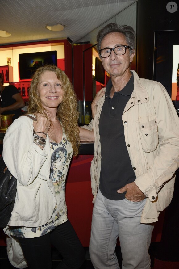 Thierry Lhermitte et son épouse Hélène - Pierre Richard fête ses 80 ans à l'Olympia à Paris, le 13 juin 2014.