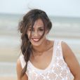  Alice Belaïdi sur la plage lors du Festival du film romantique de Cabourg, le 14 juin 2014. 