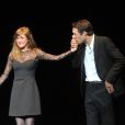 Victoria et Nicolas Bedos - Guy Bedos sur la scene de l'Olympia pour son dernier spectacle "La der des der" a Paris. Le 23 decembre 2013 23/12/2013 - Paris