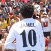 Jamel Debbouze - Un "Charity Game du Marrakech du Rire 2014", match de foot caritatif, a été organisé, permettant de reverser 300 000 dirhams (27 000 euros) aux associations "Al Karam" et "L'Heure Joyeuse" le 15 juin 2014.