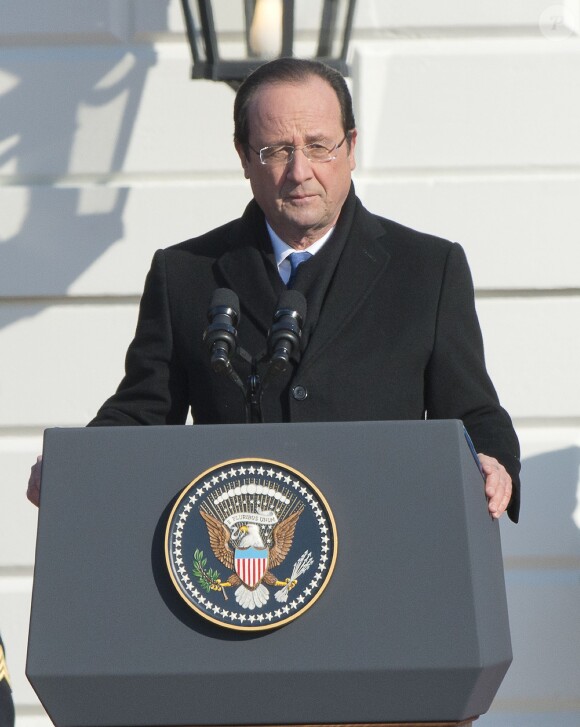 François Hollande à Washington, le 11 février 2014.