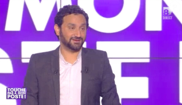 Cyril Hanouna présente Touche pas à mon poste, le lundi 23 juin 2014.
