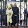 La reine Elizabeth II visite la prison de Crumlin Road à Belfast le 24 juin 2014.