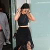 Kim Kardashian, Kourtney Kardashian, Kylie Jenner, Kendall Jenner et Kris Jenner font du shopping ensemble à New York, le 27 juin 2014
