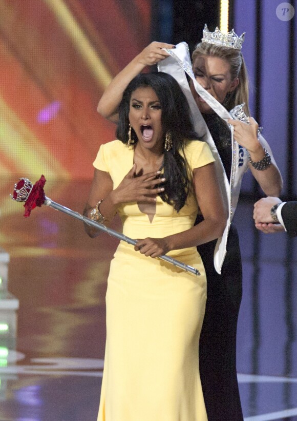 Nina Davuluri a été élue Miss America 2014, le 15 septembre 2013 à Atlantic City.