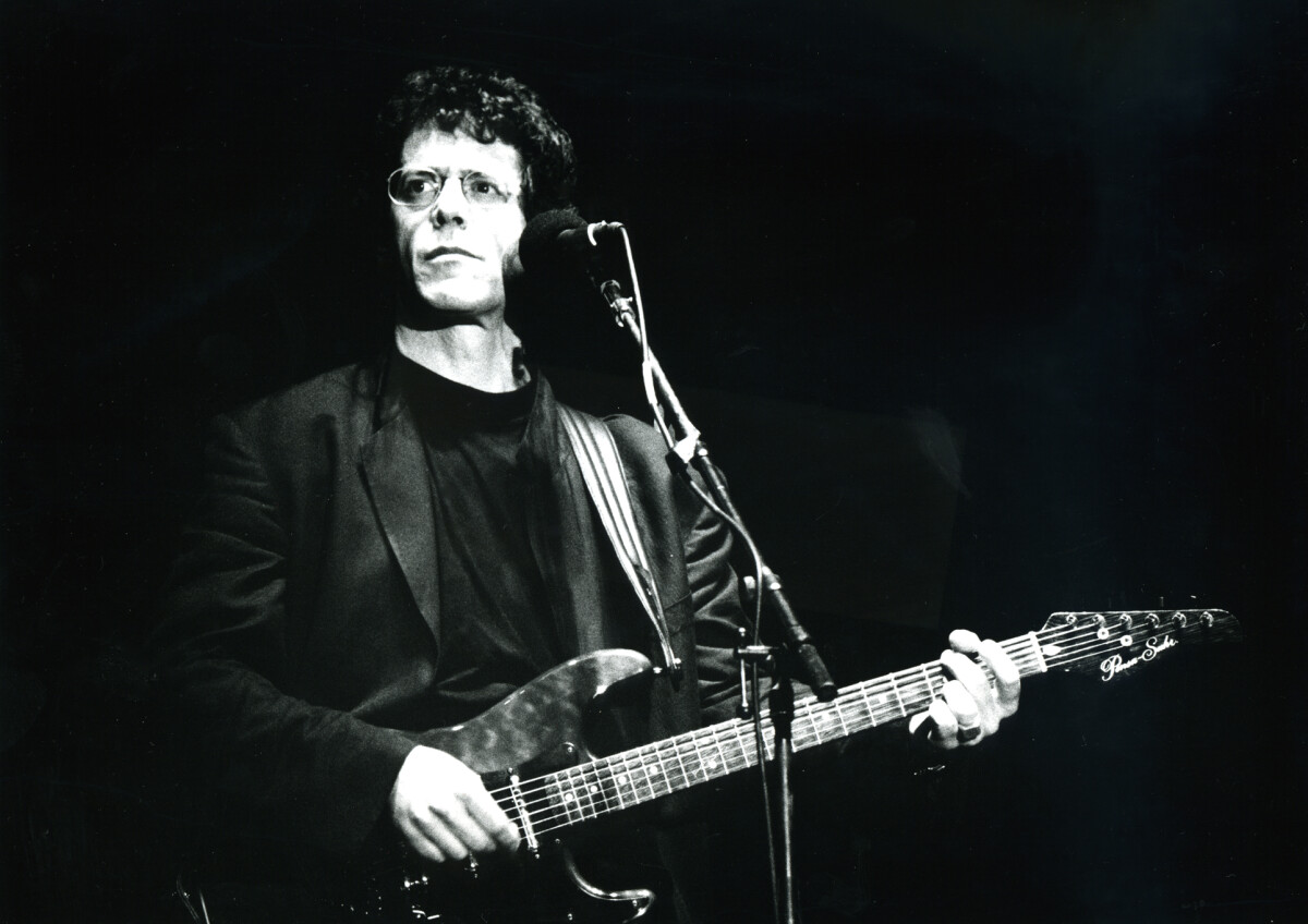 Photo : Lou Reed lors du Rock Werchter Festival à Werchter le 2 juillet ...
