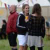 L'ancienne petite amie du prince Harry, Cressida Bonas en backstage lors du premier jour du Glastonbury Festival, le 27 juin 2014.