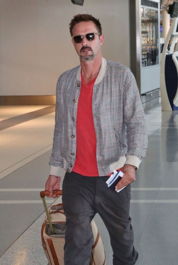 Exclusif - David Arquette à l'aéroport de Toronto, le 11 septembre 2013.