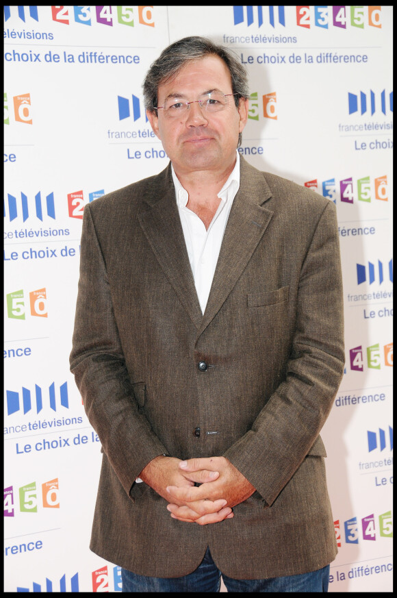 Benoît Duquesne - Conférence de presse de rentrée de France Télévisions en 2008.