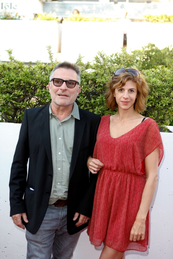 Bruno Moynot et Juliette Tresanini assistent à la première du film Prêt à tout lors du 11e festival Les Hérault du cinéma et de la télé 2014 au Cap d'Agde, le 4 juillet 2014. 