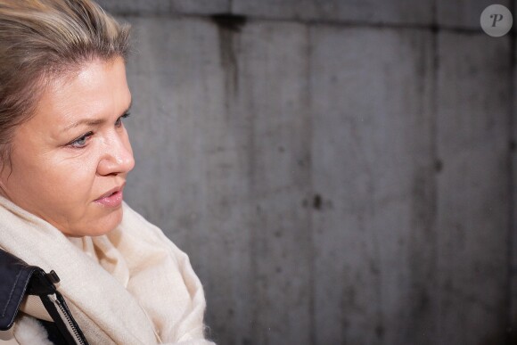 Corinna Schumacher au CHU de Grenoble, le 3 janvier 2014