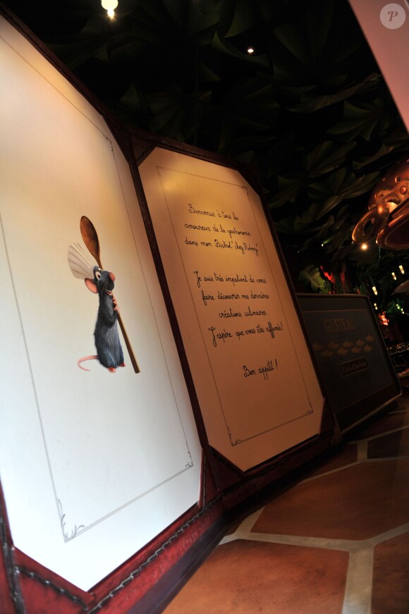 Le restaurant Bistrot Chez Rémy, au parc Walt Disney Studios, dans le cadre de la nouvelle attraction Ratatouille : L'Aventure Totalement Toquée de Rémy.