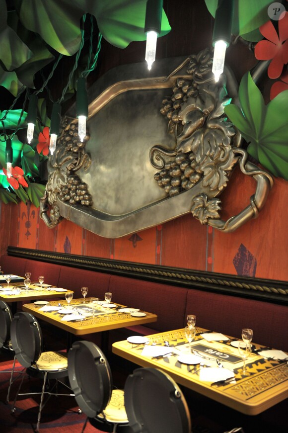 Le restaurant Bistrot Chez Rémy, au parc Walt Disney Studios, dans le cadre de la nouvelle attraction Ratatouille : L'Aventure Totalement Toquée de Rémy.