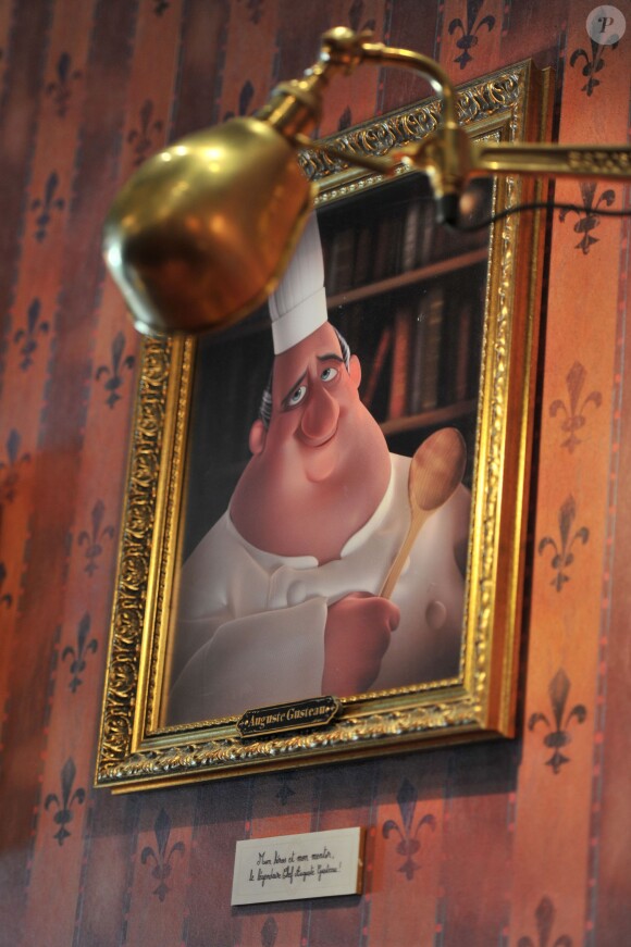 Le restaurant Bistrot Chez Rémy, au parc Walt Disney Studios, dans le cadre de la nouvelle attraction Ratatouille : L'Aventure Totalement Toquée de Rémy.