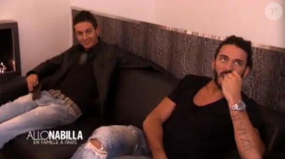 Tarek et Thomas dans Allô Nabilla 2, sur NRJ12, le jeudi 10 juillet 2014
