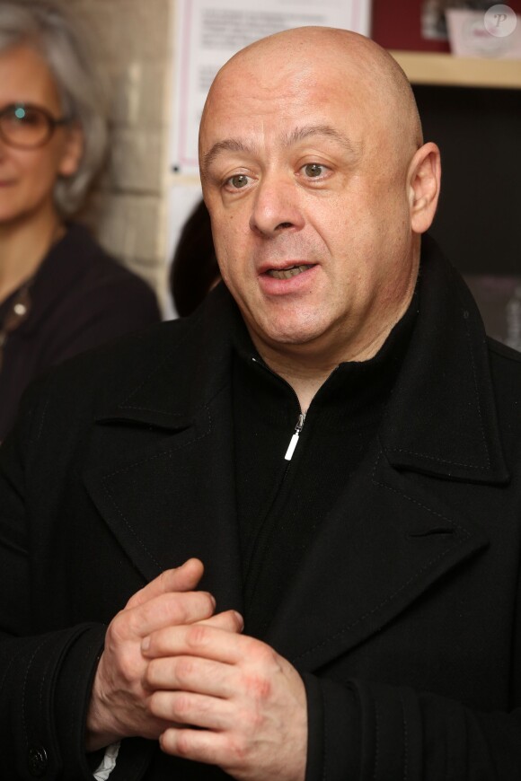 Thierry Marx - Conférence de presse "Lot of Wine" pour le lancement des deux festivals de Cahors. Paris le 26 mars 2013.