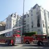 Un incendie s'est déclenché au domicile d'Ashley Greene à West Hollywood, le 22 mars 2013.