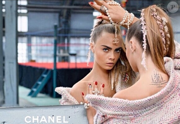 Cara Delevingne dans la nouvelle campagne Chanel