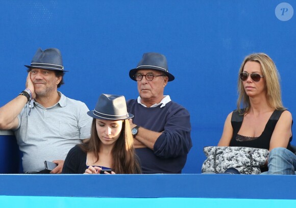 Daniel Hechter lors de la 4ème édition du Classic Tennis Tour à Saint-Tropez, le 12 juillet 2014.