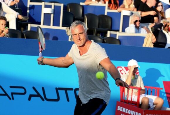 David Ginola lors de la 4ème édition du Classic Tennis Tour à Saint-Tropez, le 12 juillet 2014.