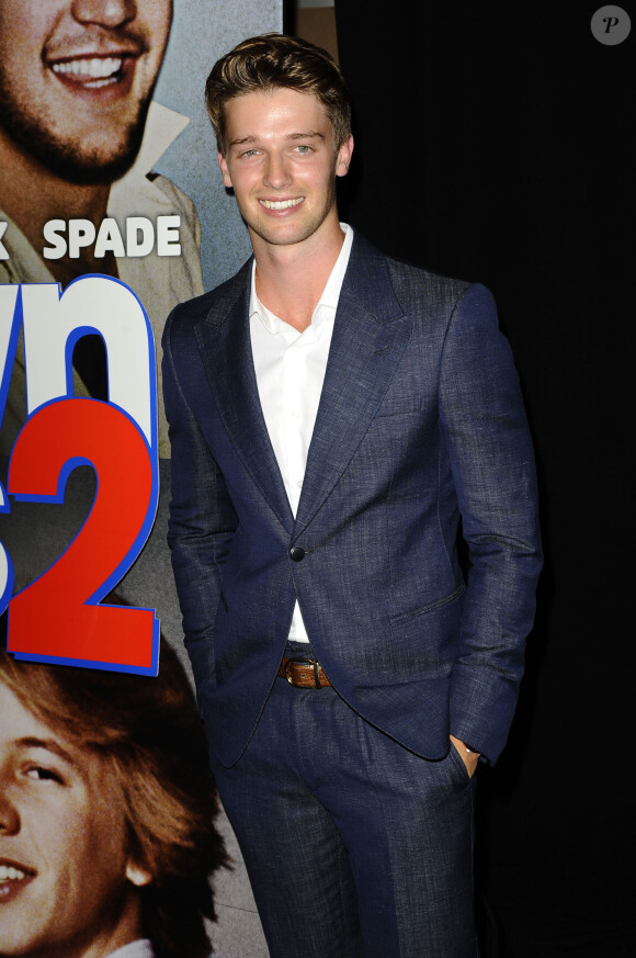 Patrick Schwarzenegger - People a la première du film "Grown Ups 2" à New York. Le 10 juillet 2013 