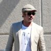 Brad Pitt à Marseille, le 17 juillet 2014.