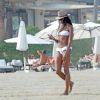 Naomi Campbell en bikini sur la plage en vacances à Marbella, dévoile son corps plus que parfait