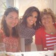 Eva Longoria avec sa mère et sa soeur à Marbella - juillet 2014