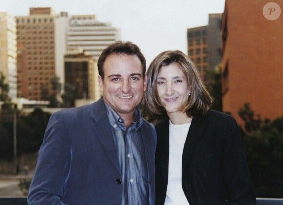 Ingrid Betancourt et Juan Carlos Lecompte à Bogota en 1999. 