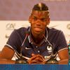 Paul Pogba en conférence de presse à Ribeirao Preto au Brésil le 10 juin 2014