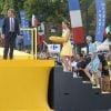 Vincenzo Nibali a été sacré vainqueur du Tour de France, le 27 juillet 2014 sur les Champs-Elysées à Paris.