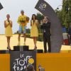 Vincenzo Nibali a été sacré vainqueur du Tour de France, le 27 juillet 2014 sur les Champs-Elysées à Paris.