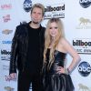Avril Lavigne et Chad Kroeger à Las Vegas, le 19 mai 2013.